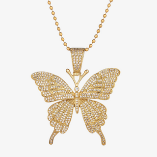 Golden Flutter Necklace