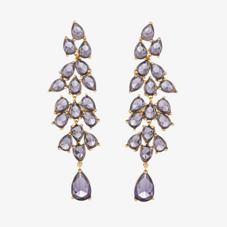 Amethyst Cascade Earring