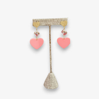 Sarah Smile Heart Earrings