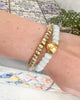 Virtue Rondelle Ball Bracelet Matte Mint