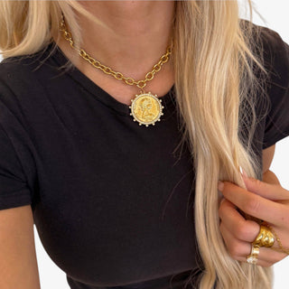 Royal Charm Coin Necklace