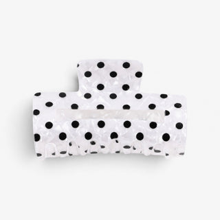 Polka Dot Hair Claw Clip